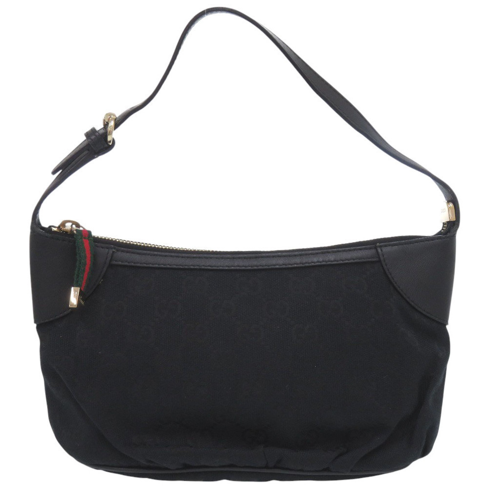 Gucci GG canvas black handbag